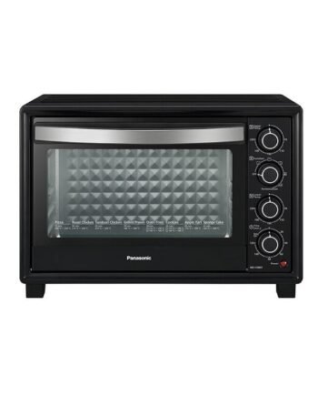 Panasonic 38L Compact Electric Oven with Double Heater Grill & Convection | NB-H3801KSK